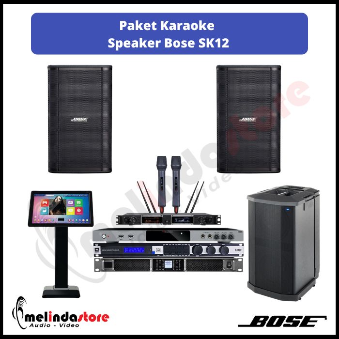 Paket Karaoke Premium Speaker Bose ShowTime SK12 | Lengkap